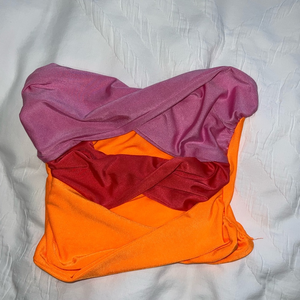 Cute and colorful tube top